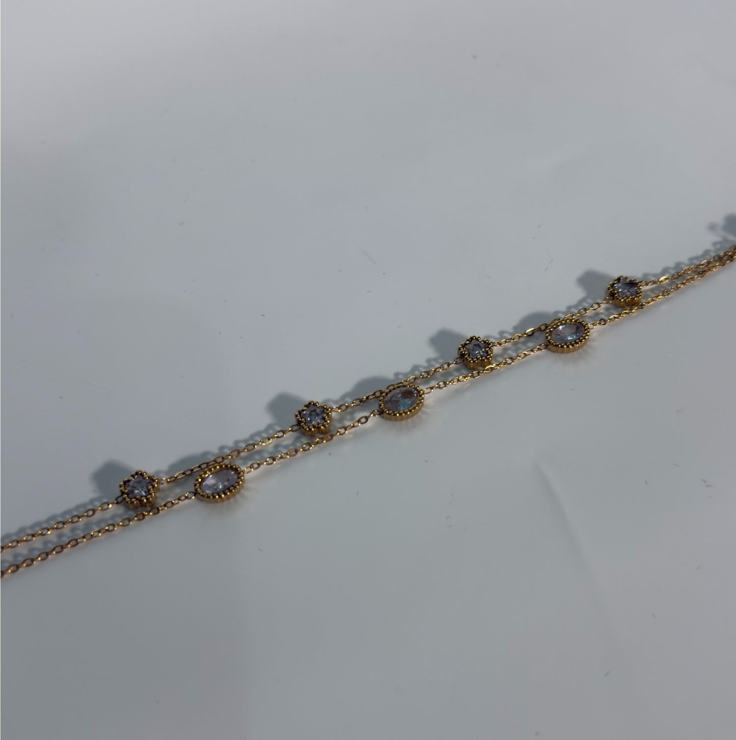 Yara Double Layered Chain Bracelet