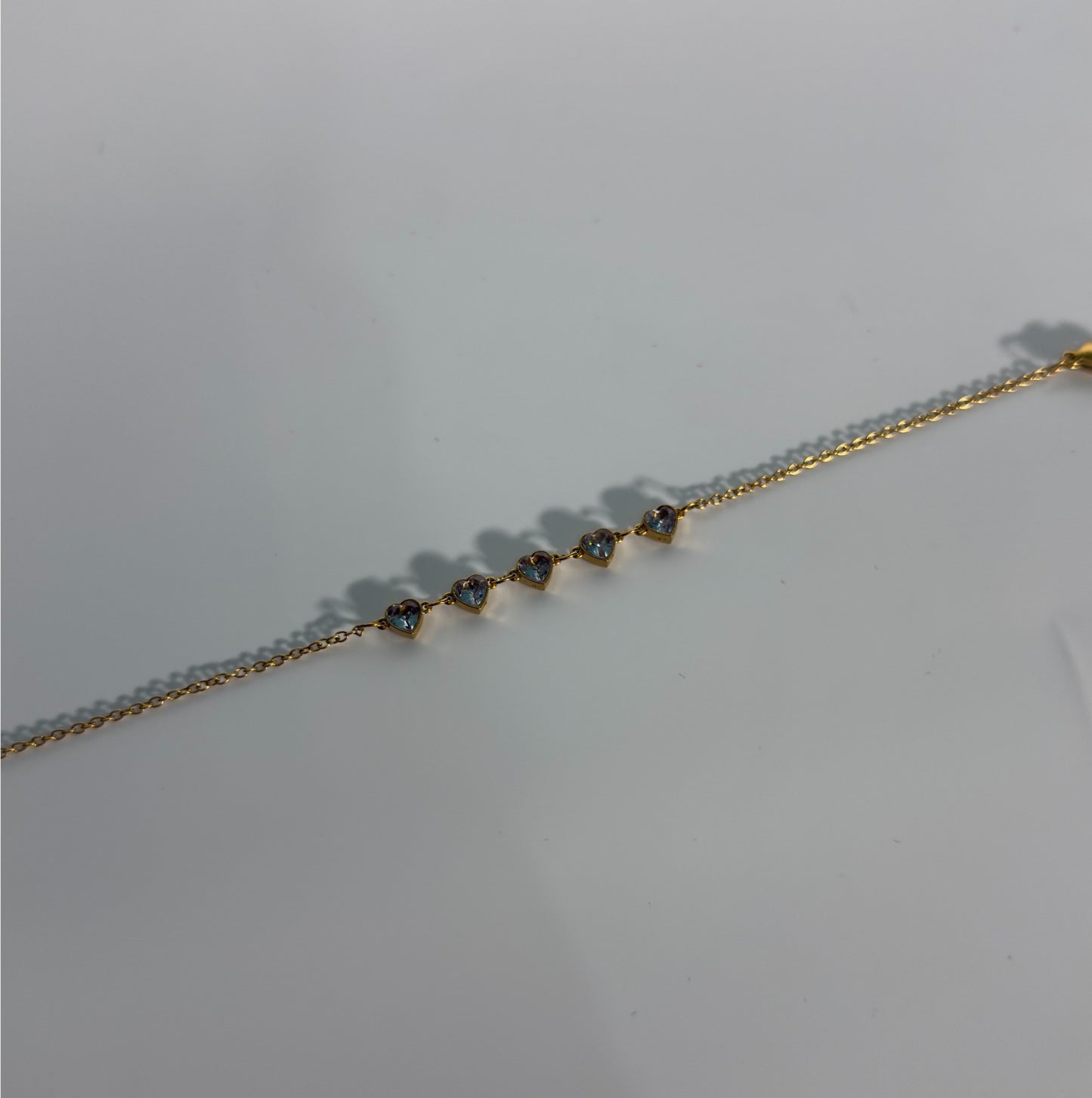 Leya Heart Chain Bracelet