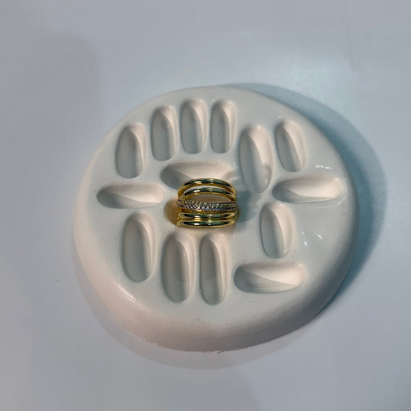 Meena adjustable Ring