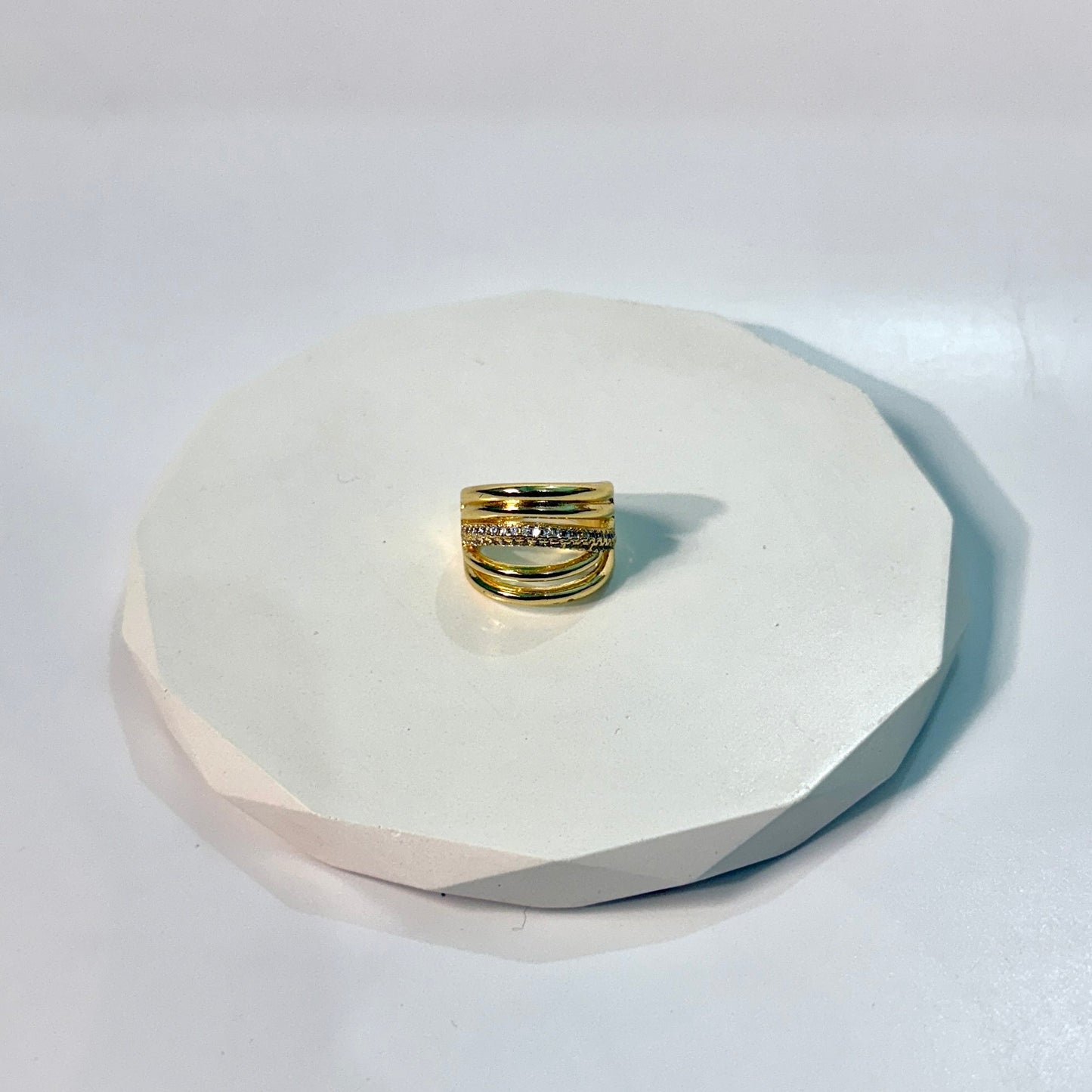 Meena adjustable Ring