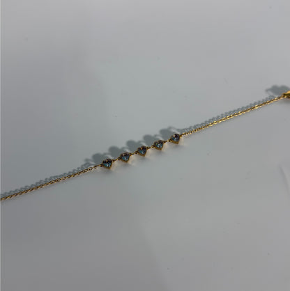 Leya Heart Chain Bracelet
