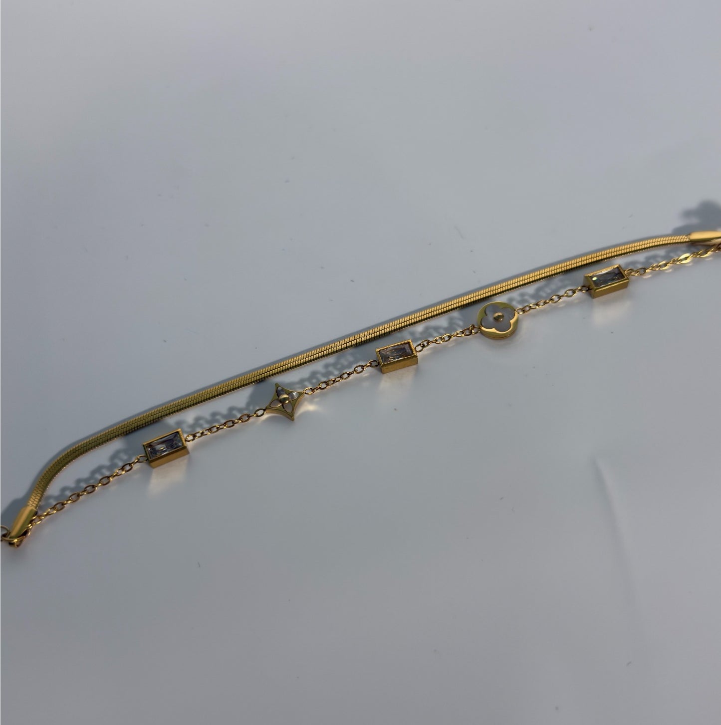 Leya Layered Chain Bracelet