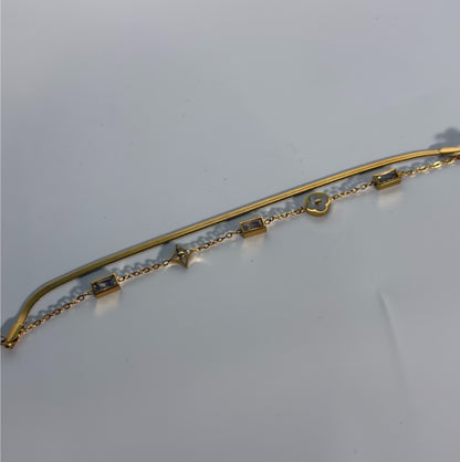 Leya Layered Chain Bracelet